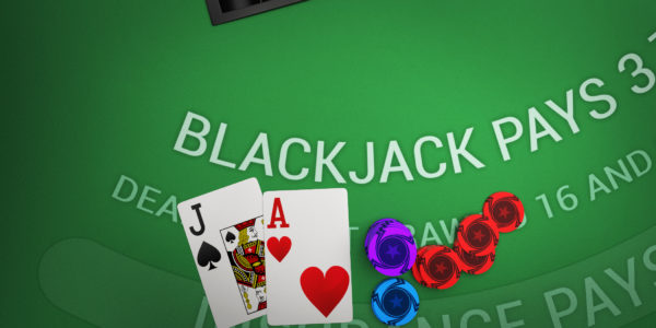 In Blackjack, all bets, including side bets, must be placed before the dealing begins