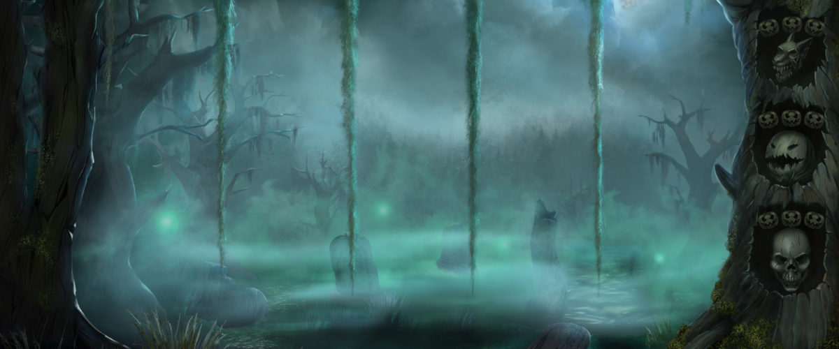 The backdrop of Halloween Jack™ transports players to a spine-chilling setting