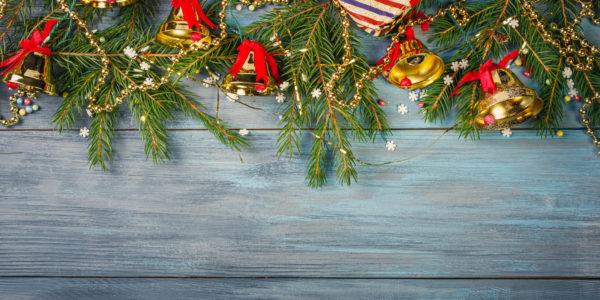 Christmas decorations and Christmas tree