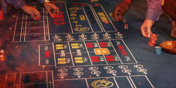 Craps is a live dealer game on PokerStars.