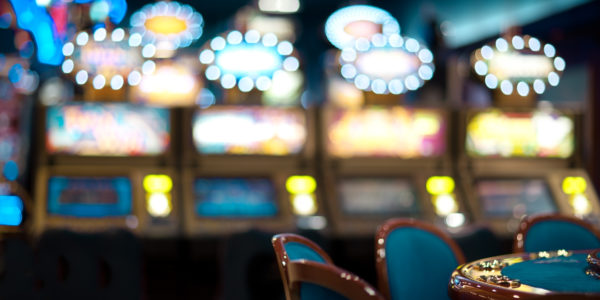 still life in a casino