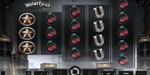 Play the Motӧrhead™ slot at PokerStars Casino