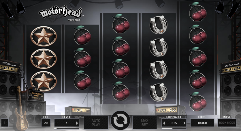 Play the Motӧrhead™ slot at PokerStars Casino