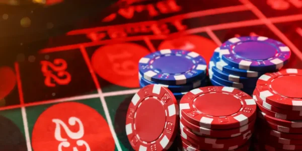featured image: top hatting in roulette - an image of a roulette table in a casino