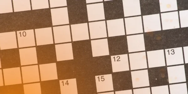 a crossword puzzle