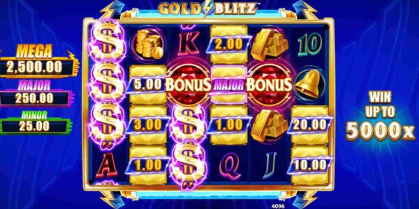 Gold Blitz is an online casino game.