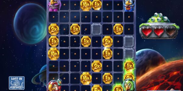 Pirots 4 Lost in Space coin game.