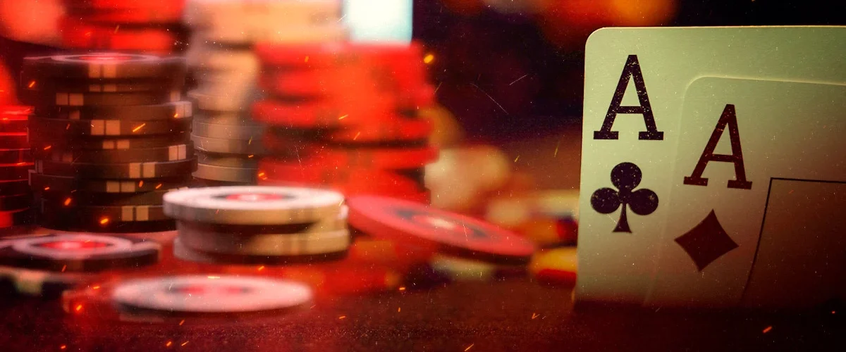 Double down allows a player to double their bet and draw an extra card.