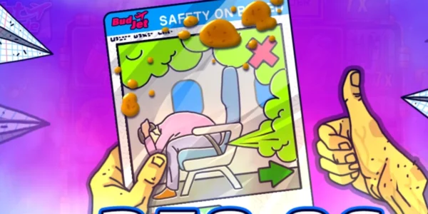 Flight Mode is a comedy online slot game played on PokerStars.