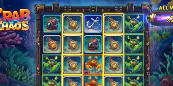 Crab Chaos on PokerStars has several bonus features