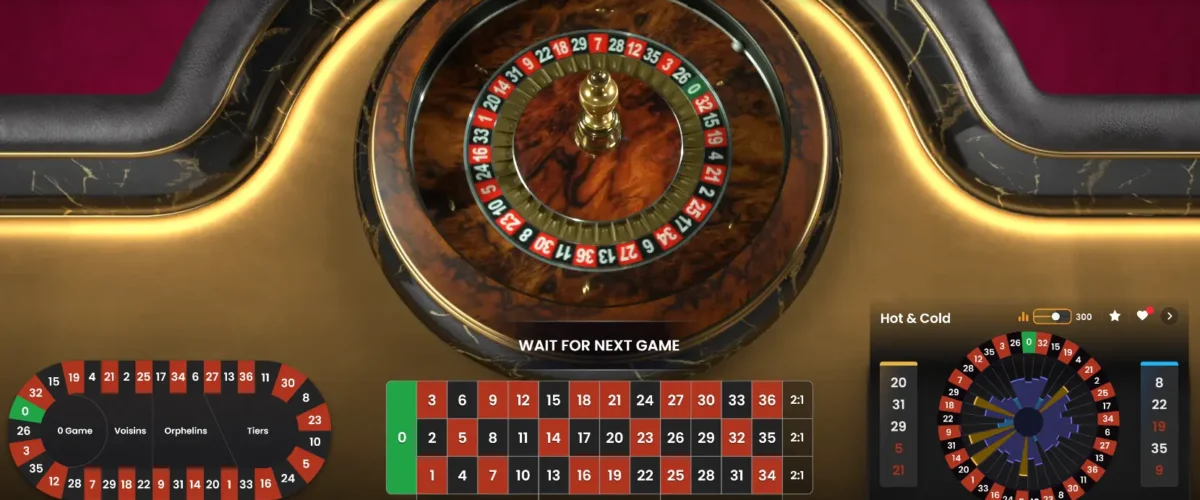 PokerStars has a live Auto Roulette.