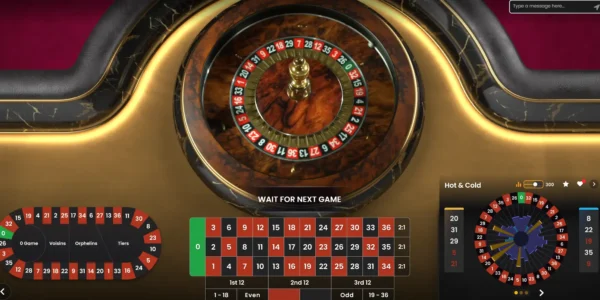 PokerStars has a live Auto Roulette.