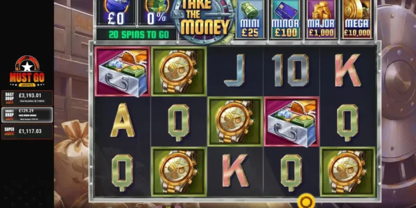 Take The Money is an online slot with a heist-theme.