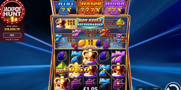 777 Hot Reels: Supercharged is a PokerStars slot.