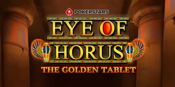 Eye of Horus: The Golden Tablet JK is a PokerStars slot.