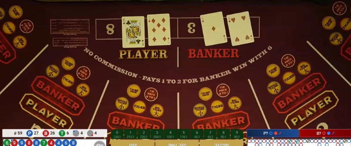 MGM Grand Baccarat is a live format played on pokerStars.