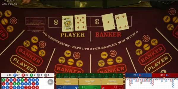 MGM Grand Baccarat is a live format played on pokerStars.