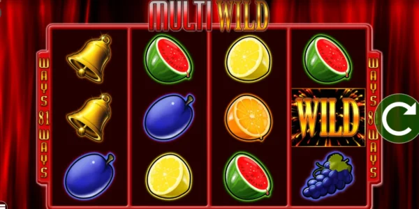 Multi Wild is a classic slot with a casino theme.