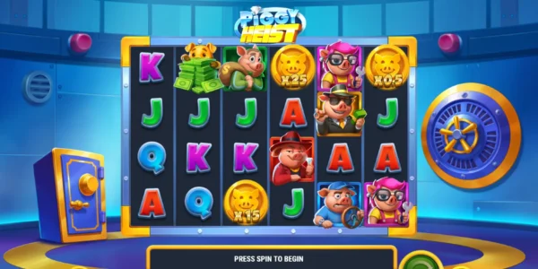 Piggy Heist is an online slot hosted on the PokerStars casino.