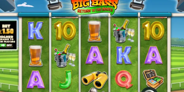 Big Bass Return to the Races is an online slot.