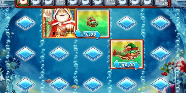 Big Bass Xmas Frozen Lake has focuses on free spins bonus features.