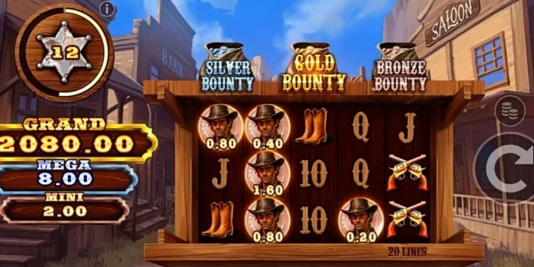 Legendary Lawman: Cash ’Em All is an online casino game on PokerStars.