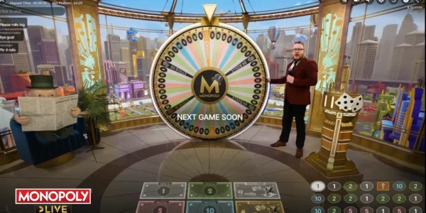 Monopoly Live is a game show title played on PokerStars.