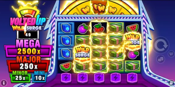 VoltedUP WildSurge is a slot from PearFiction Studios.