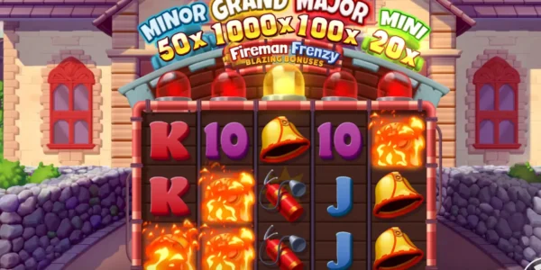 Fireman Frenzy Blazing Bonuses is an online slot played on PokerStars.