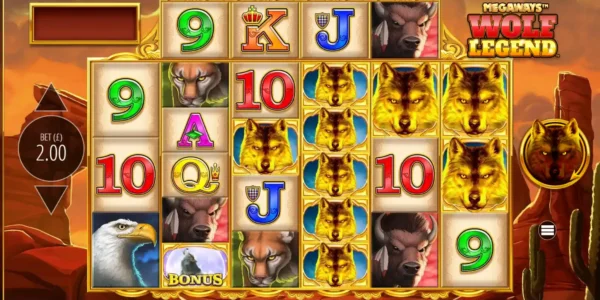Wolf Legend Megaways is an online casino game played on PokerStars.