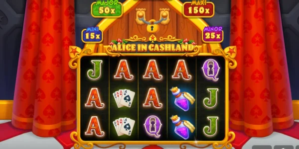 Alice in Cashland is an online slot played on PokerStars Casino.