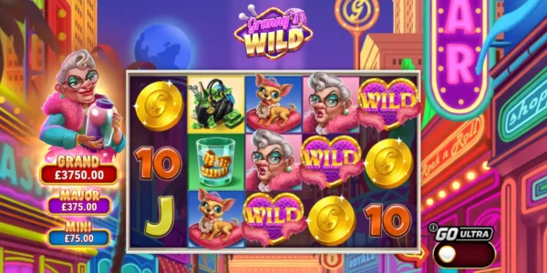 Granny's Wild is an online slot played on PokerStars.