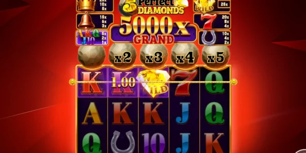 5 Perfect Diamonds is a Octoplay slot hosted by PokerStars.