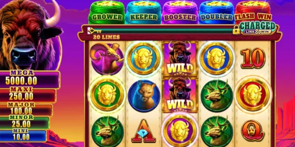 Bison Ridge Power Combo is a slot hosted on PokerStars.
