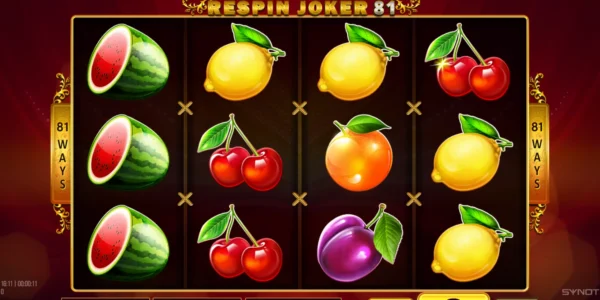 Respin Joker 81 is an online slot played on PokerStars.