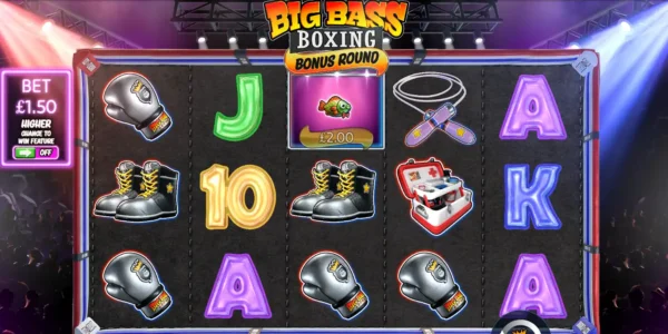 Big Bass Boxing Bonus Round is a PokerStars online slot.
